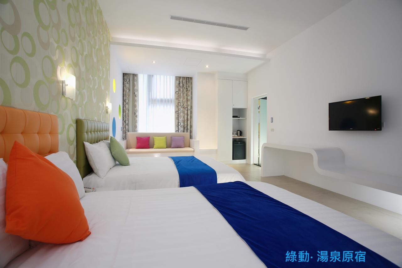 Green Life Spa Hot Spring Hotel Jiaoxi Exterior foto